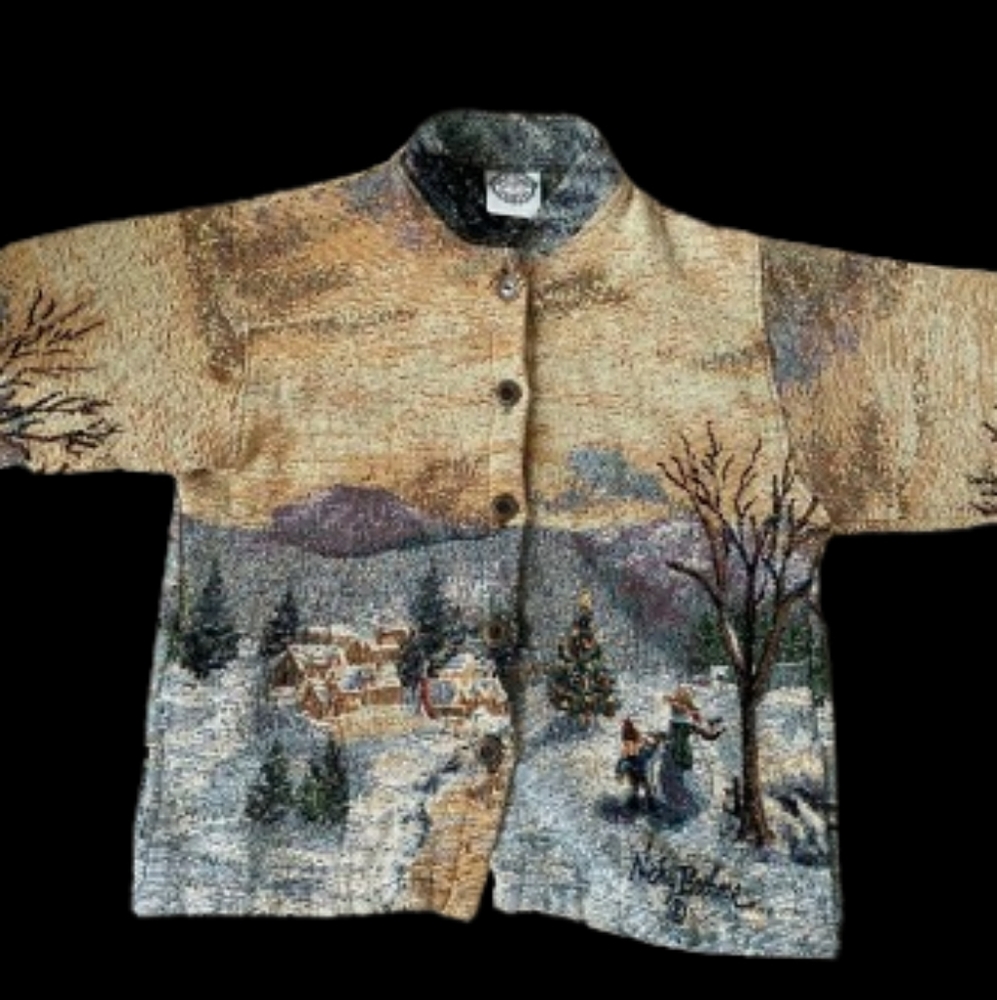 Vintage Tapestry Coat